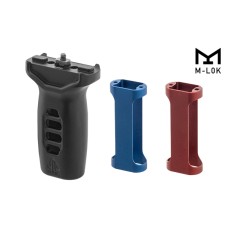 M-LOK Super slim Grip with red and blue inserts