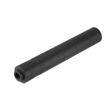 195MM ALUMINIUM DOT MOCK SUPPRESSOR BLACK