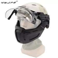 Helmet Half Face Mask