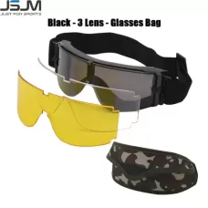 TACTICAL GOGGLES COMPACT BLACK