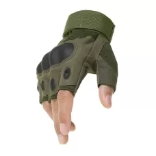 Gloves Half Finger GREEN