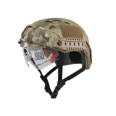 Ballistic Helmet with Goggles CPU