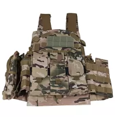 Adjustable Camo Plate Carrying Vest CP