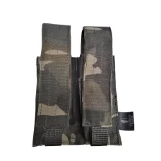 GRIPTAC DOUBLE PISTOL MAG POUCH UTP Darknight