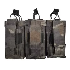 TRIPLE OPEN-TOP MAG POUCH UTP Darknight