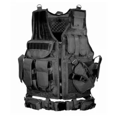 Tactical Plate Carrier Cargo Vest black